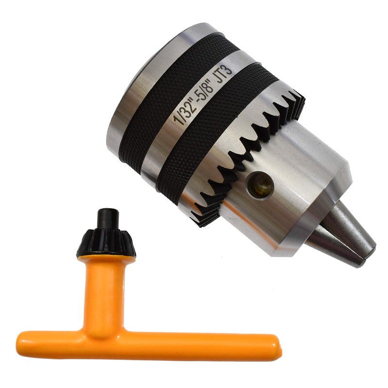 VCT 5/8" Replacement Drill Chuck For Drill Press Jt3 Jt 3 Jacobs Taper â€¦ - Image 1